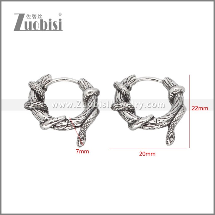 Stainless Steel Earrings e002327