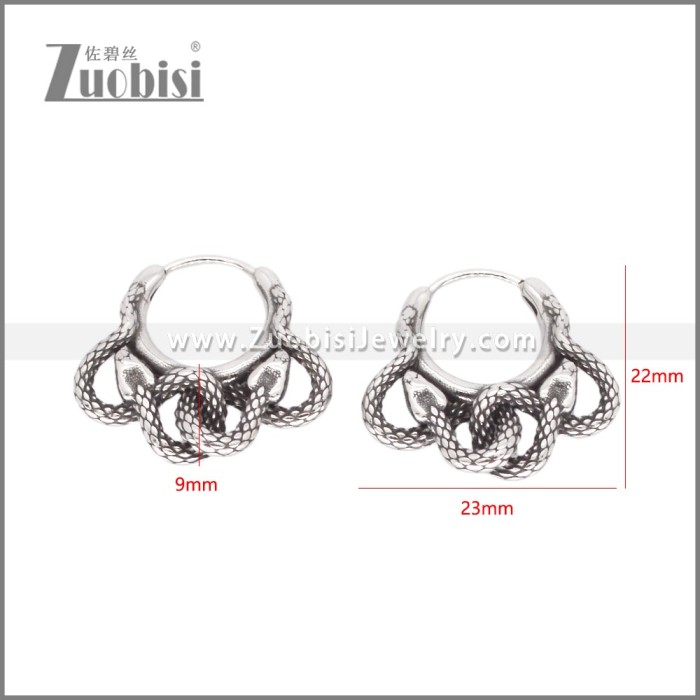 Stainless Steel Earrings e002328