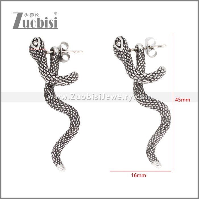 Stainless Steel Earrings e002354