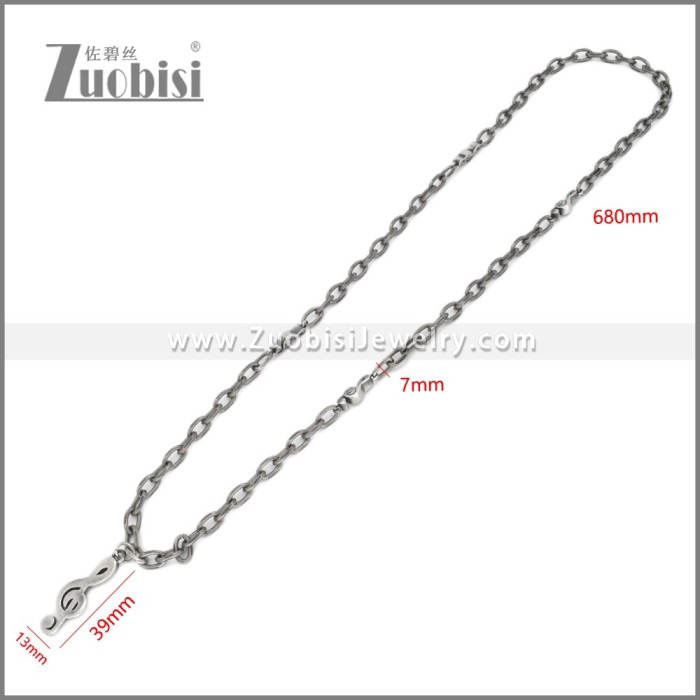 Stainless Steel Necklace n003416