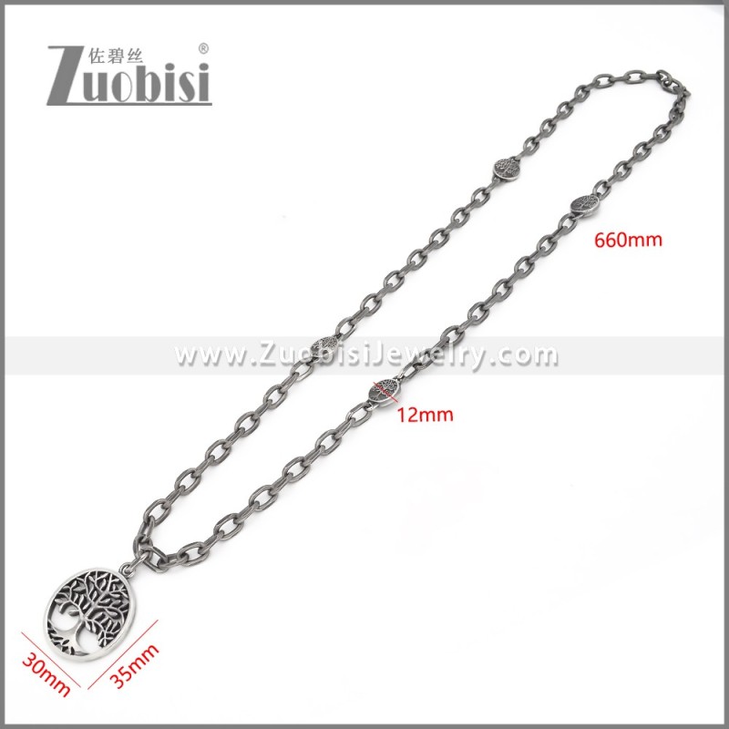 Stainless Steel Necklace n003421