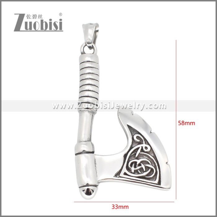 Stainless Steel Pendant p011783