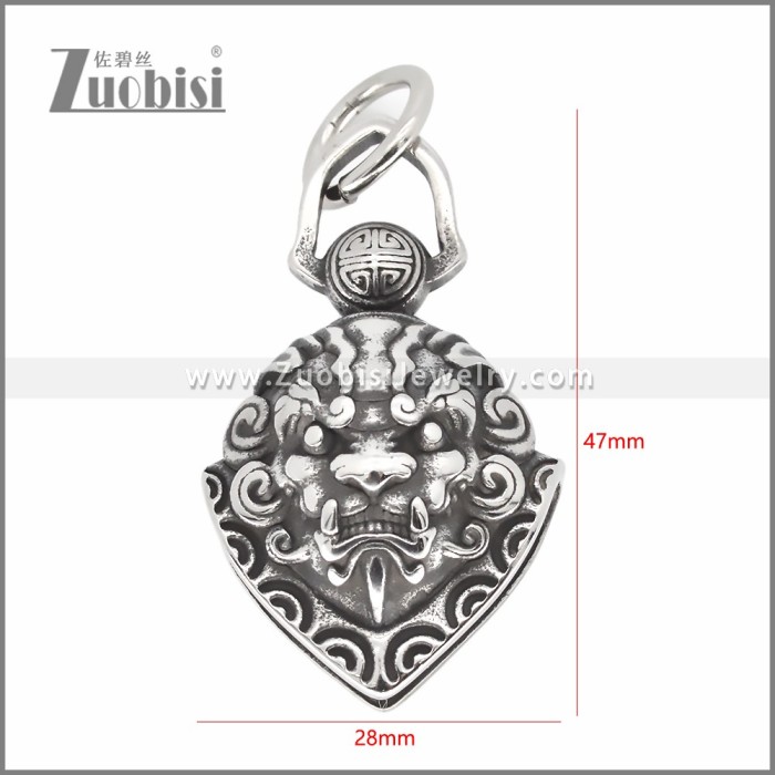 Stainless Steel Pendant p011757