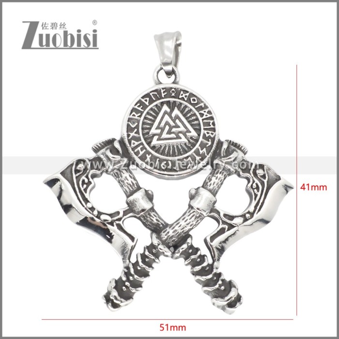Stainless Steel Pendant p011786