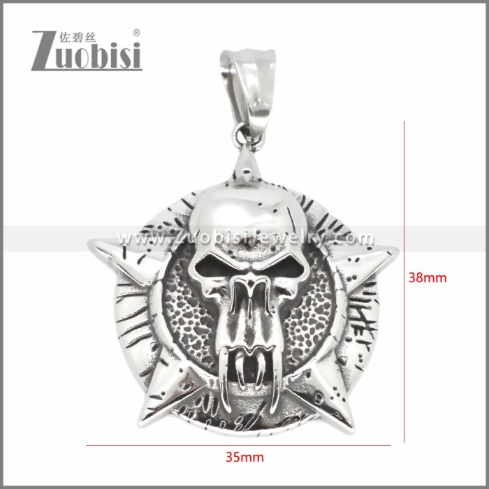 Stainless Steel Pendant p011758