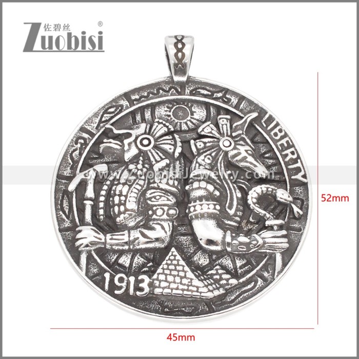 Stainless Steel Pendant p011789