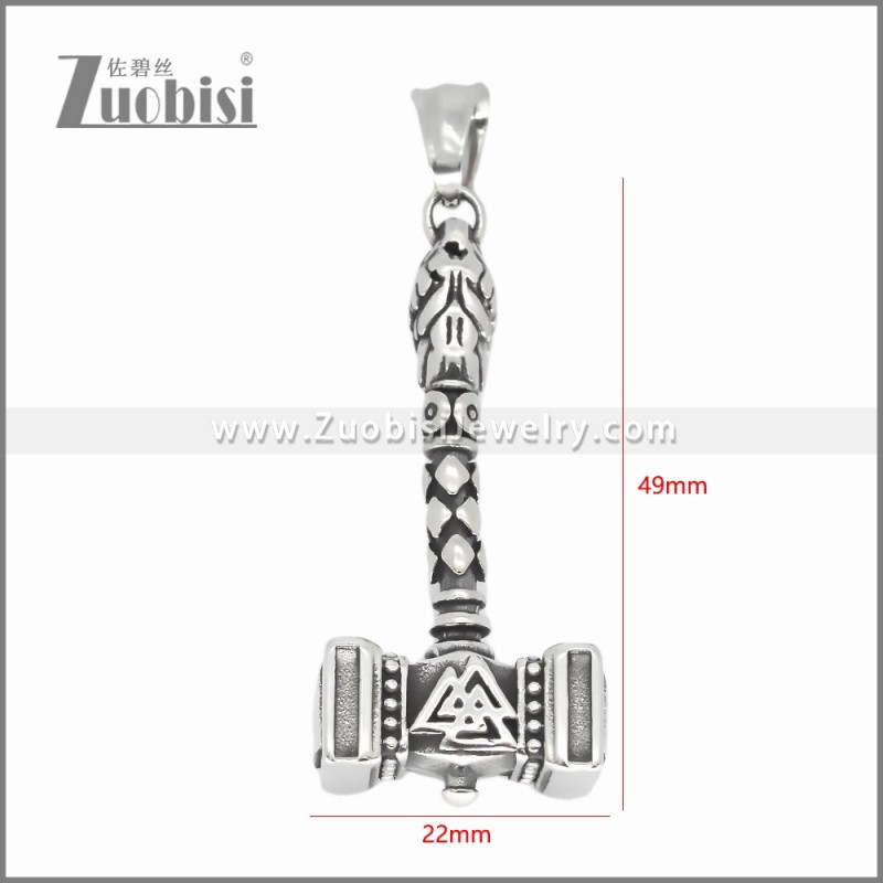 Stainless Steel Pendant p011759