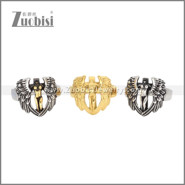 Stainless Steel Ring r009788SG