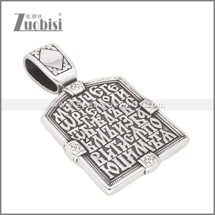 Stainless Steel Pendant p011776