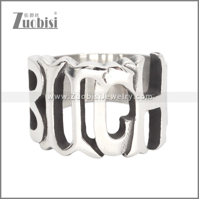 Stainless Steel Ring r009813
