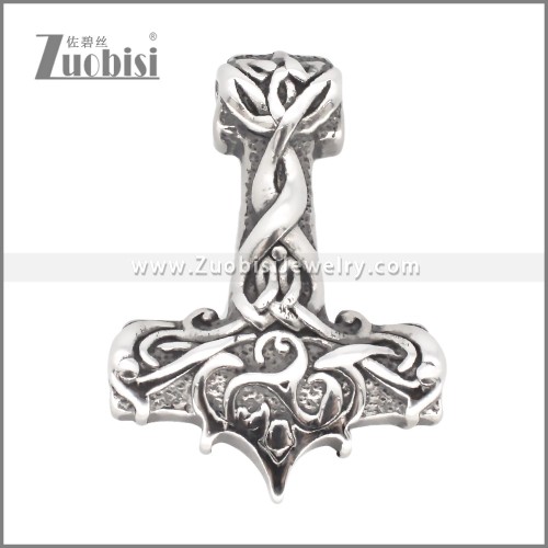 Stainless Steel Pendant p011810