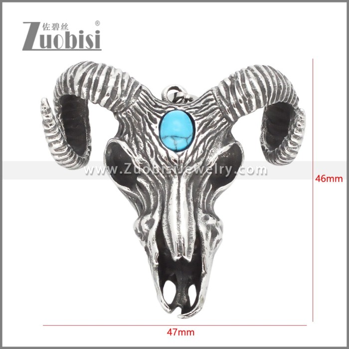 Stainless Steel Pendant p011812