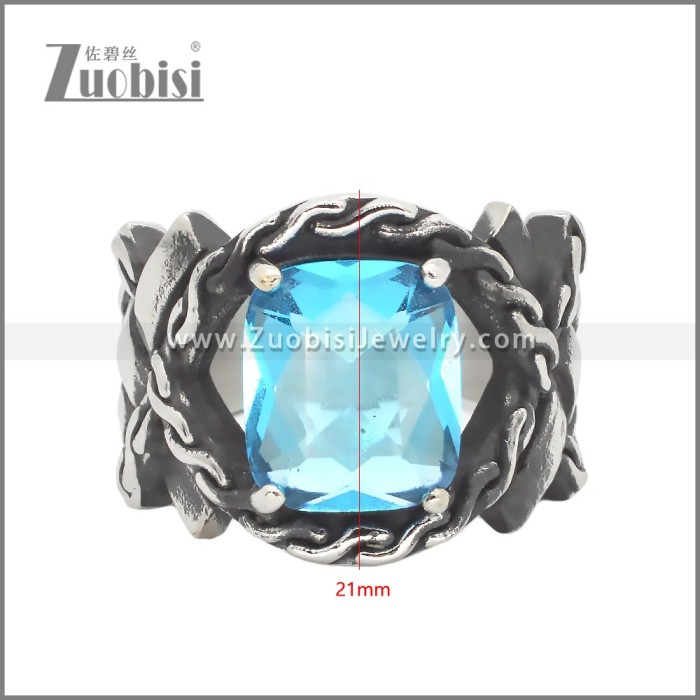 Stainless Steel Ring r009796SB