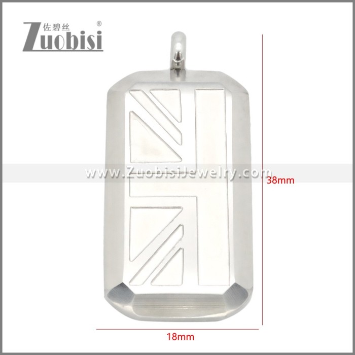 Stainless Steel Pendant p011802