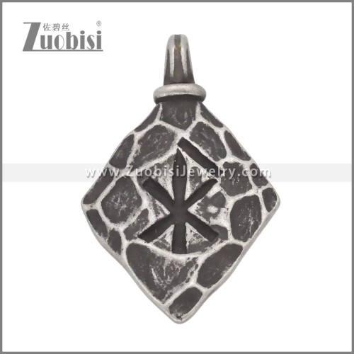 Stainless Steel Pendant p011803
