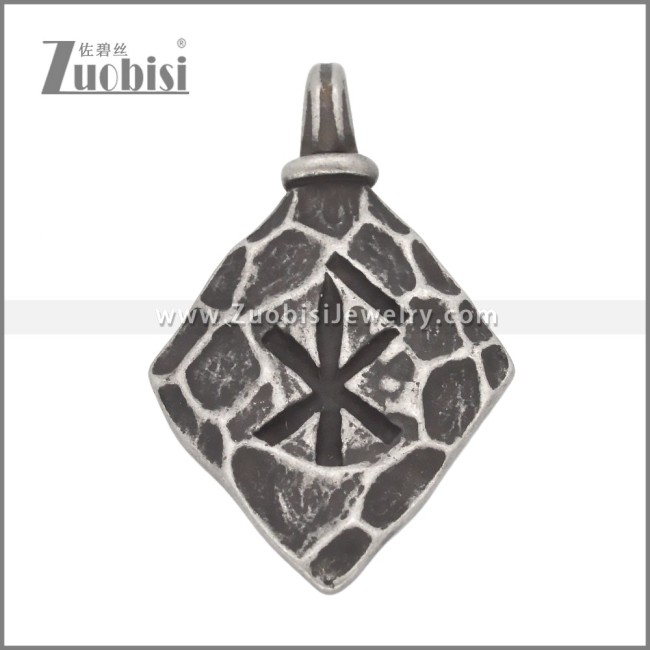 Stainless Steel Pendant p011803