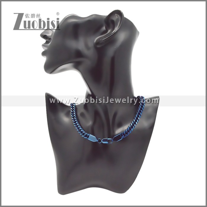 Stainless Steel Bracelet & Necklace Set s003008B