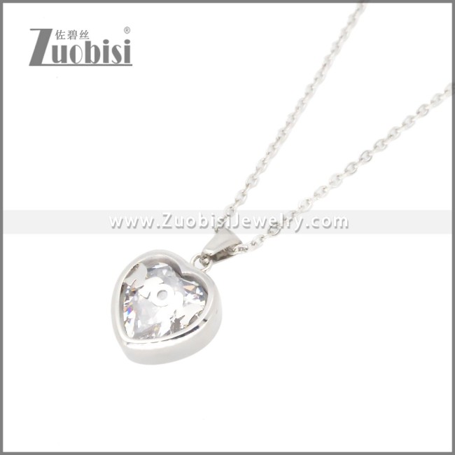 Stainless Steel Necklace n003440S10