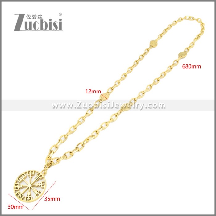 Stainless Steel Necklace n003431G