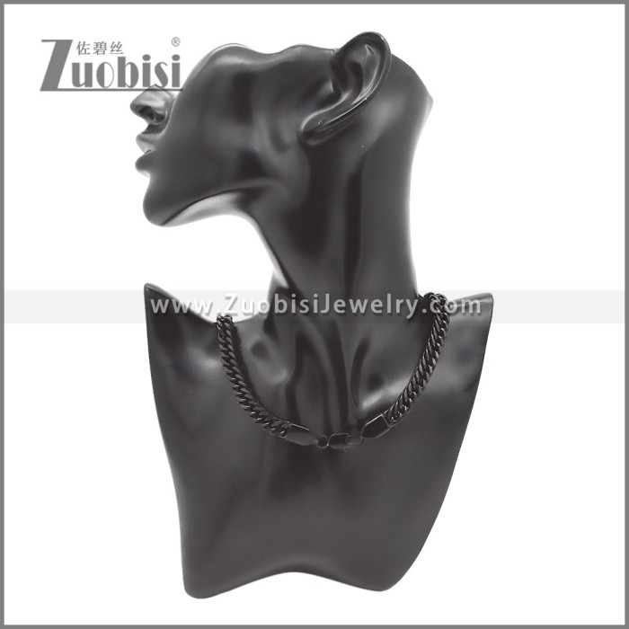 Stainless Steel Bracelet & Necklace Set s003008H