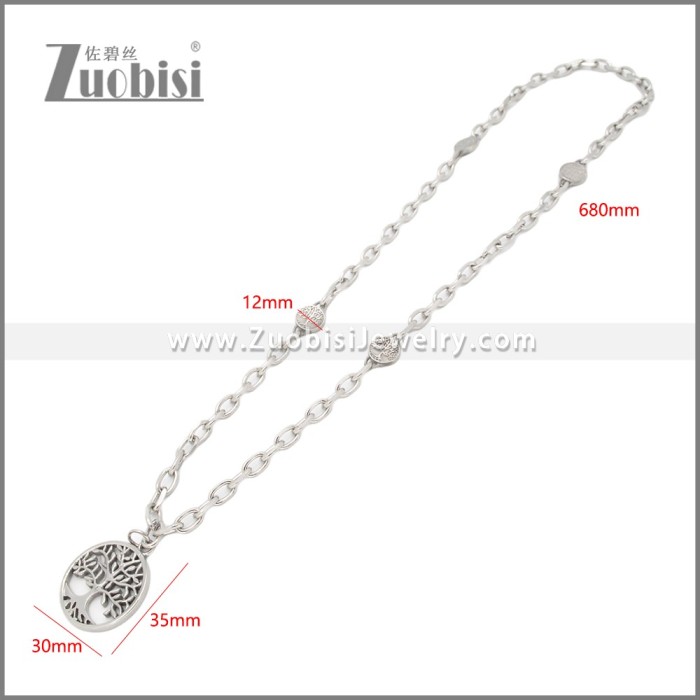 Stainless Steel Necklace n003430S