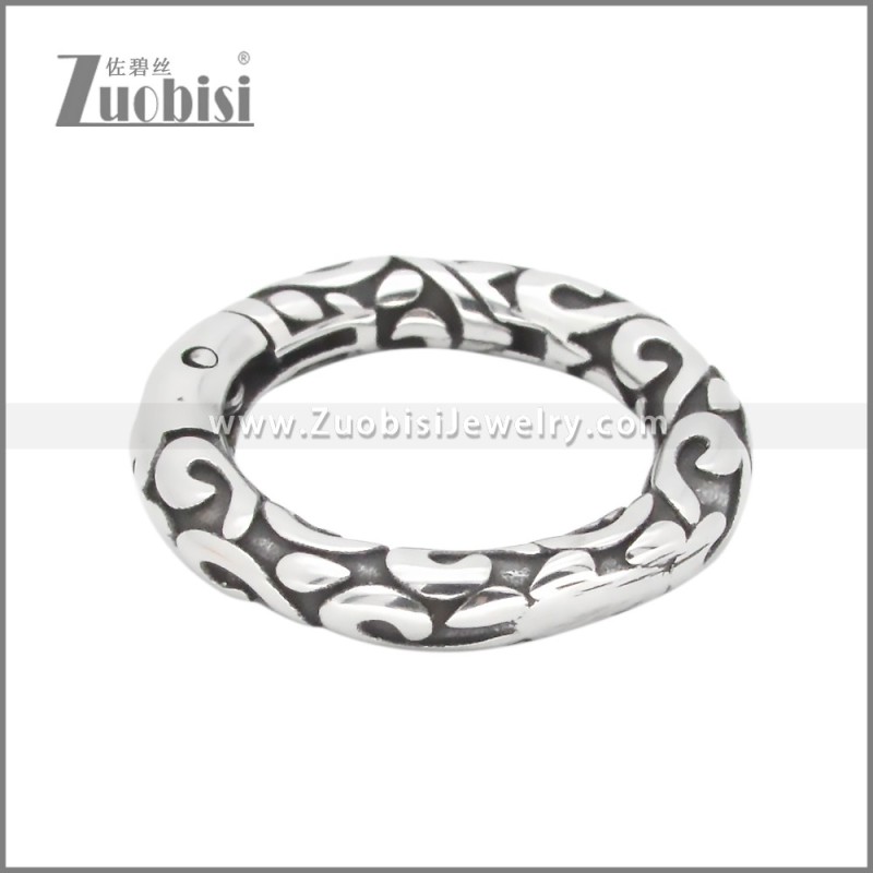 20mm Big Stainless Steel Donut Clasp a001038