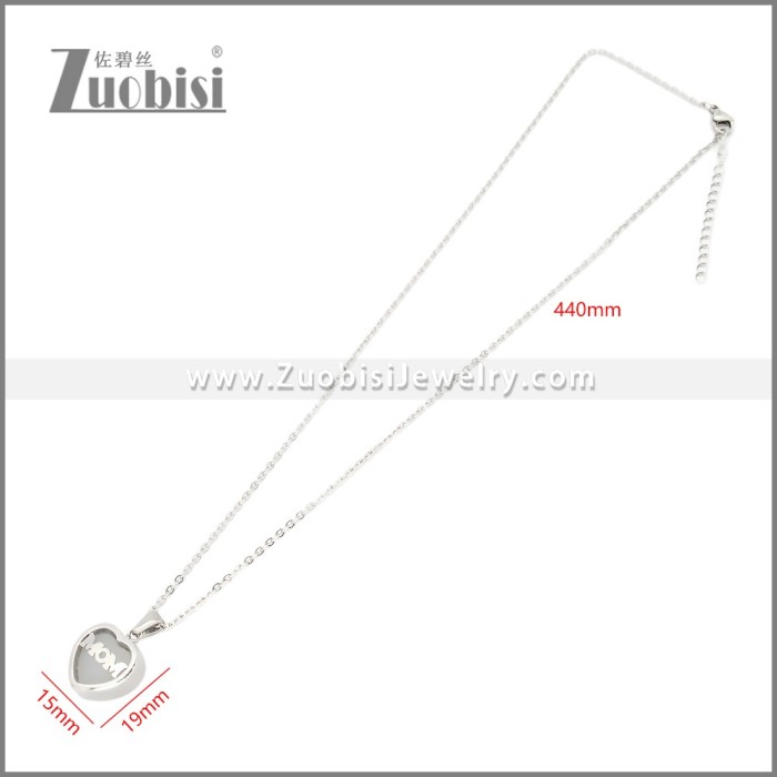 Stainless Steel Necklace n003440S11