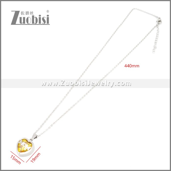Stainless Steel Necklace n003440S2