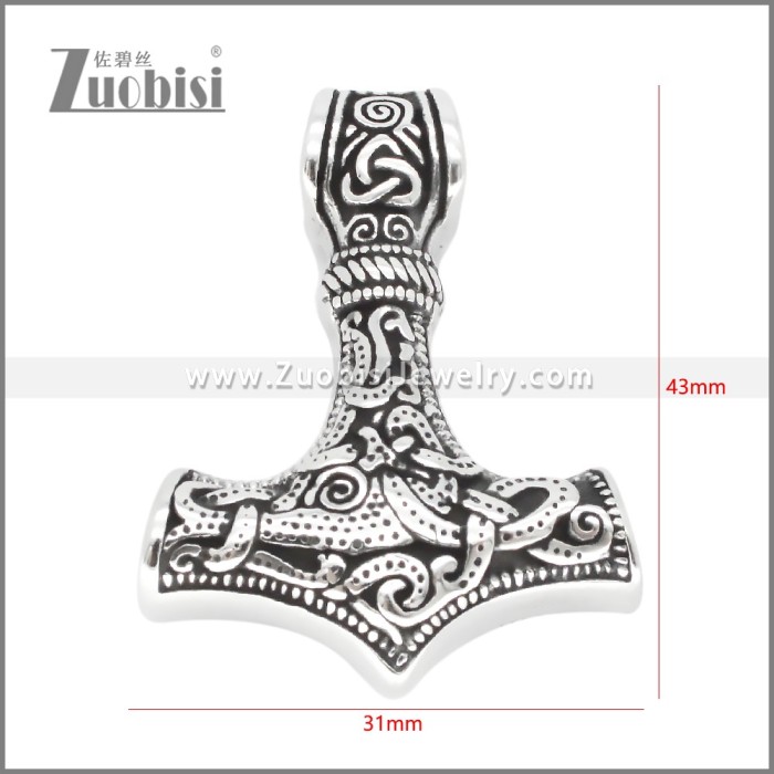 Stainless Steel Pendant p011820S