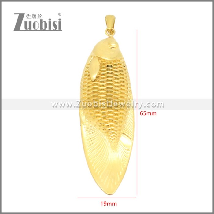 Stainless Steel Pendant p011817G