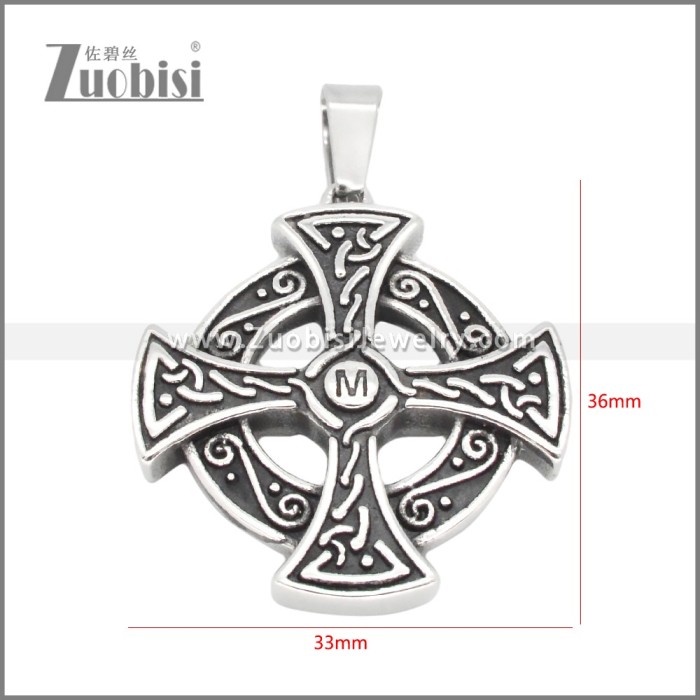 Stainless Steel Pendant p011829