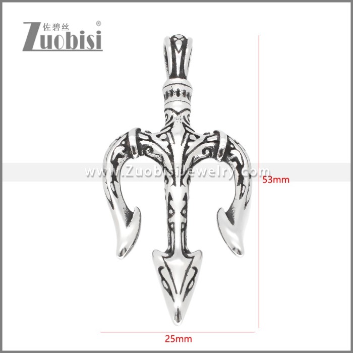 Stainless Steel Pendant p011823