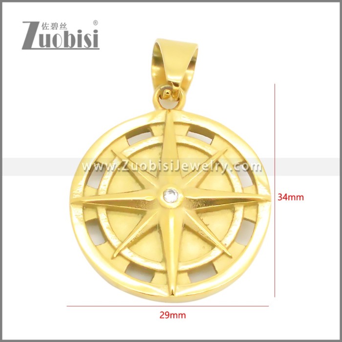 Stainless Steel Pendant p011827
