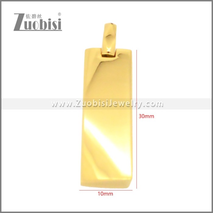 Stainless Steel Pendant p011837G