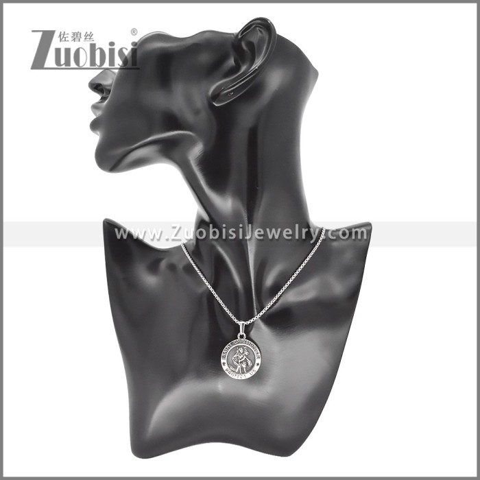 Stainless Steel Pendant p011826