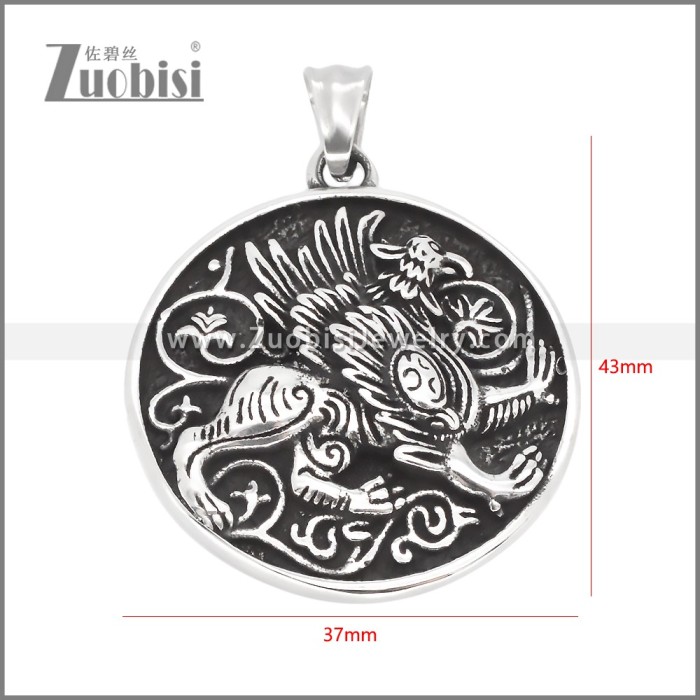 Stainless Steel Pendant p011824