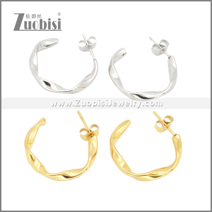 Stainless Steel Earrings e002381S