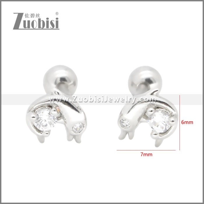 Stainless Steel Earrings e002402