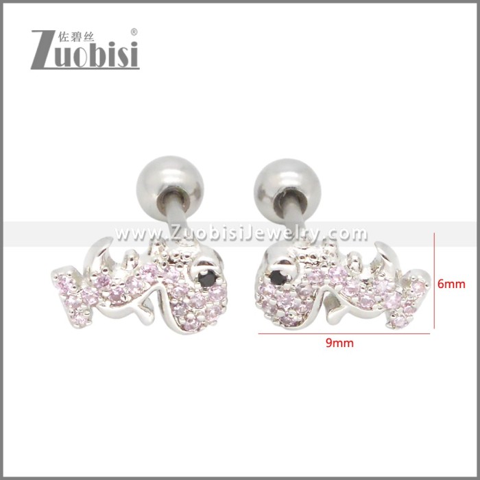 Stainless Steel Earrings e002408R