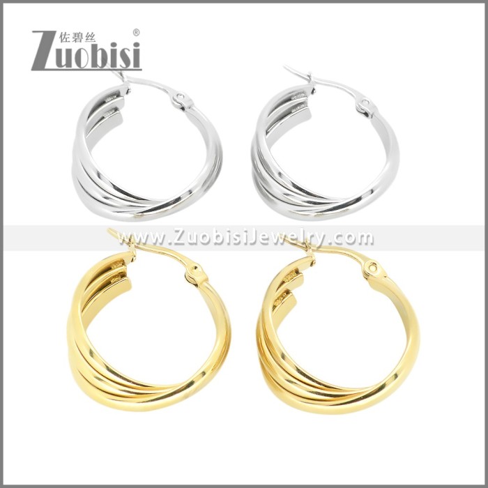 Stainless Steel Earrings e002379G