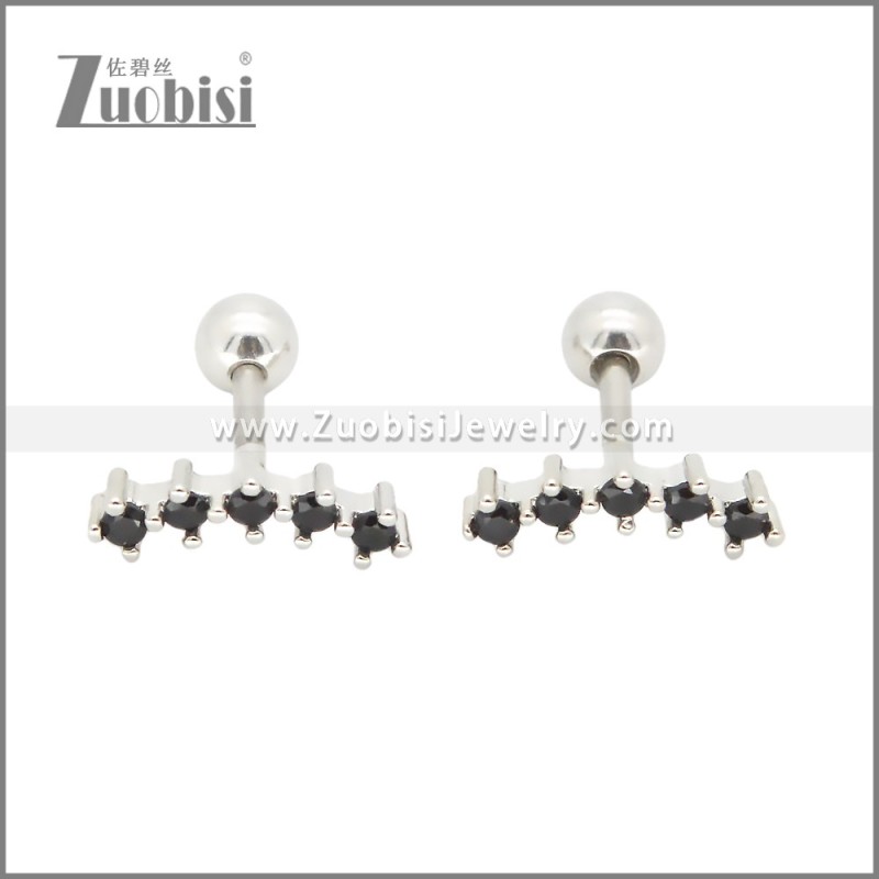 Stainless Steel Earrings e002407S4