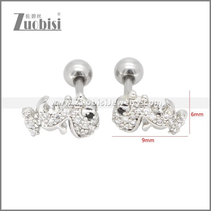 Stainless Steel Earrings e002408S