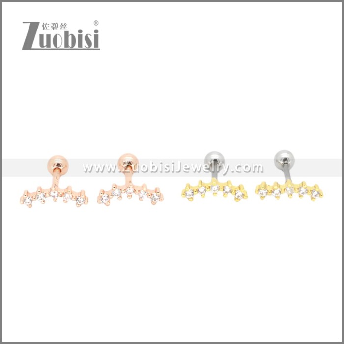 Stainless Steel Earrings e002409A