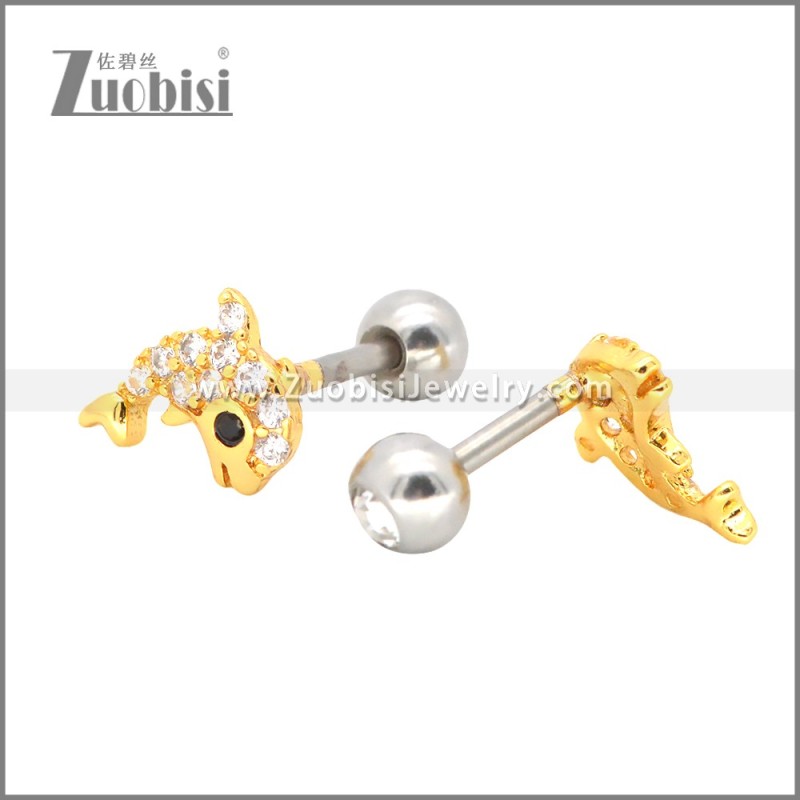 Stainless Steel Earrings e002411G