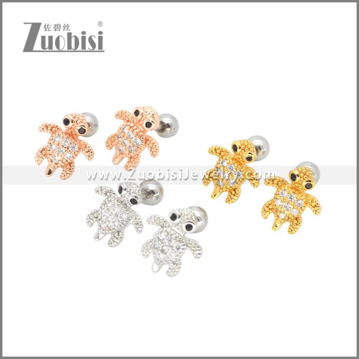 Stainless Steel Earrings e002405S