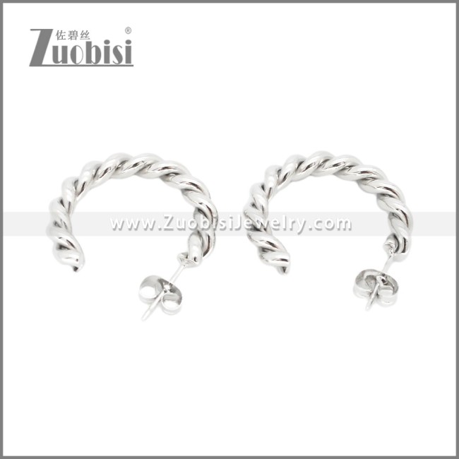 Stainless Steel Earrings e002373S