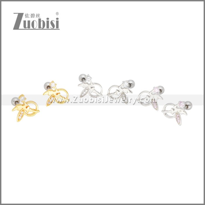 Stainless Steel Earrings e002397G