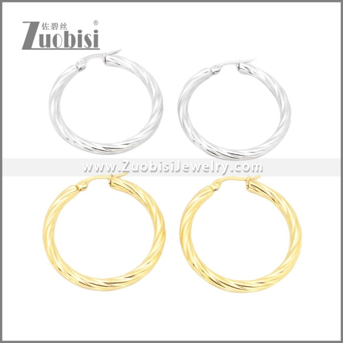 Stainless Steel Earrings e002384S