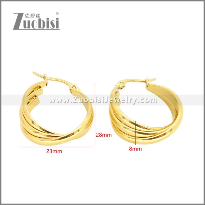 Stainless Steel Earrings e002379G