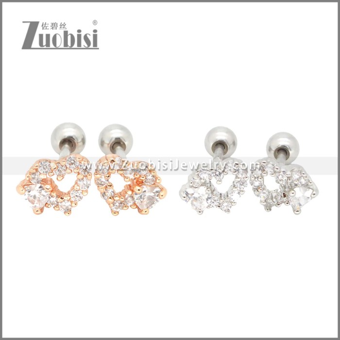 Stainless Steel Earrings e002413A